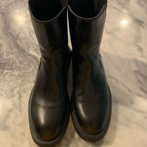 Zara black booties size 41 or 10